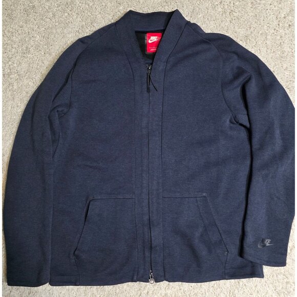 Nike Tech Women's Knit Zip-Up Jacket size Large - Picture 1 of 8